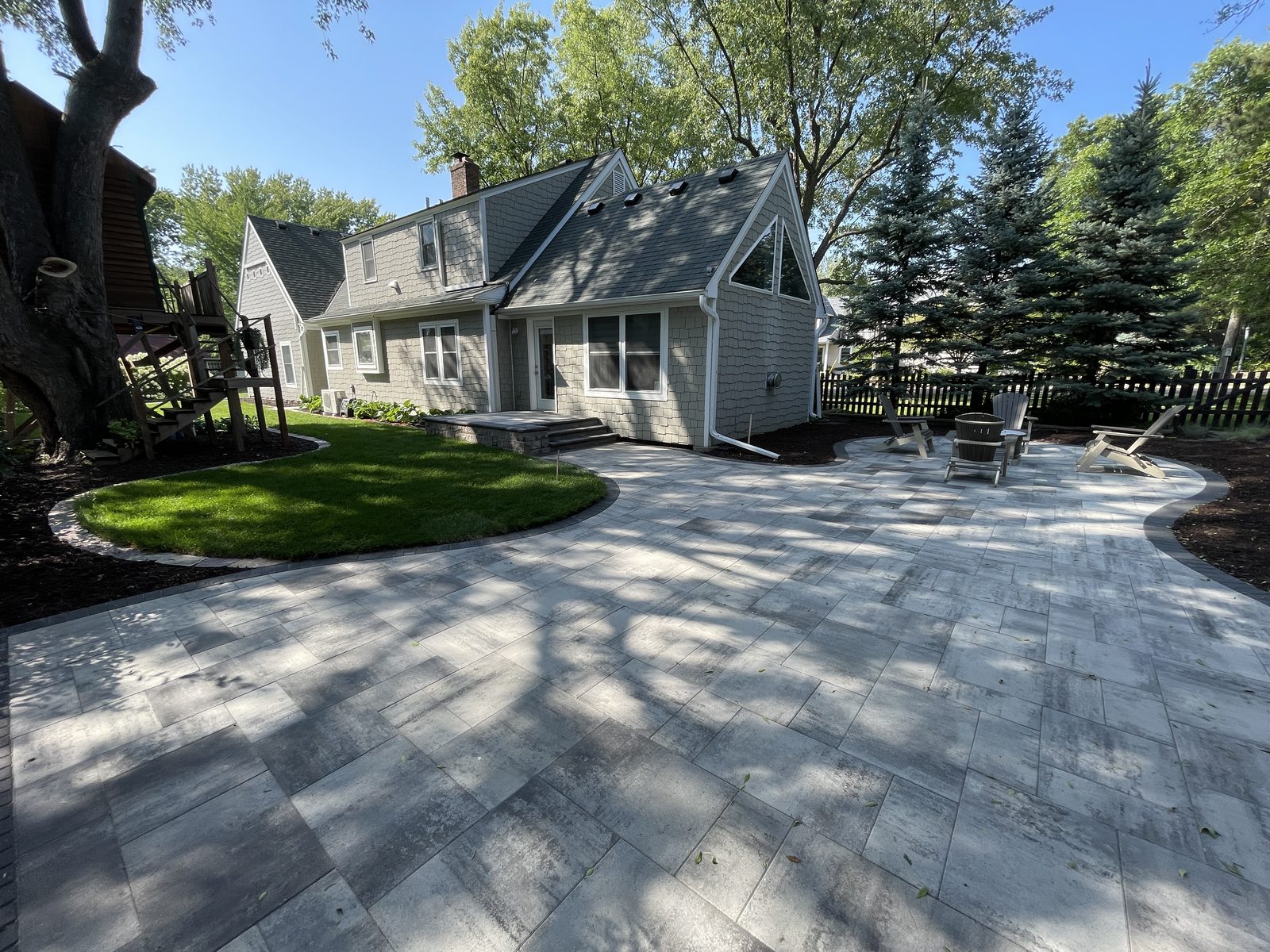 Room to Gather — landscape project in Stillwater, MN by Schifsky Companies